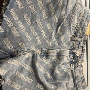 Jean shorts